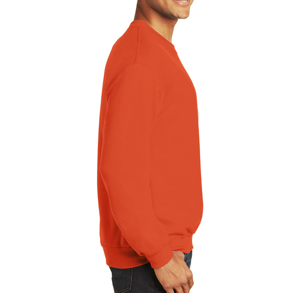 Orange Theory DISTRESSED OTF Orange crewneck Sweatshirt - Picture 2 of 3